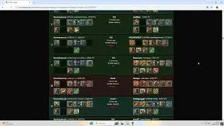 Minha infinita lista de kills com a besta do tirão no Albion Online.
