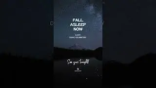 Space Documentary Sleep Story | Black Screen #sleepstoryforadults #sleepstory  #sleephelp #insomnia