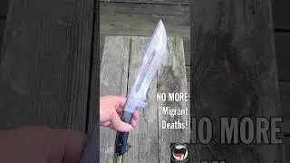 FREE KNIFE!!! (for me anyway 😂) #AbolishThePolice #NoMoreMigrantDeaths #ACAB #FuckCBP #FuckICE