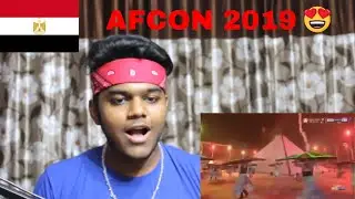 INDIAN REACTION TO EGYPTIAN AFCON 2019 Opening Ceremony (حفل افتتاح بطولة افريقيا)