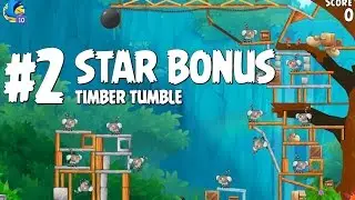 Angry Birds Rio Star Bonus #2 Timber Tumble 3 Star Walkthrough
