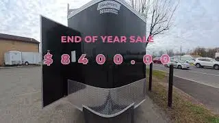 2025 7x14 Haulmark Enclosed Contractor Trailer &ndash; 7K GVWR, Ramp Door, Ladder Racks &ndash; Levittown PA