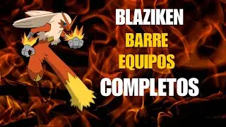 BLAZIKEN barre equipos completos en National Dex - POKEMON SHOWDOWN
