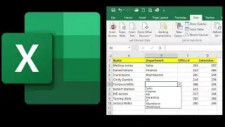 Add a Drop Down List to Microsoft Excel