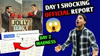 Jolly LLB 3 Day 1 Official Box Office Collection | Jolly LLB 3 Day 2 Shocking Audience Occupancy 
