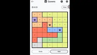 Linked In Queens Game | Linkedin Queens Answer | Linkedin Queens #622 | Linkedin Queens 622 Solution