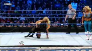 WWE Smackdown 2/3/12 The Divas Of Doom vs Tamina and Aksana
