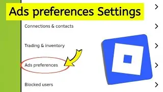 Roblox || Ads preferences Settings on Roblox || What is Ads preferences on Roblox 
