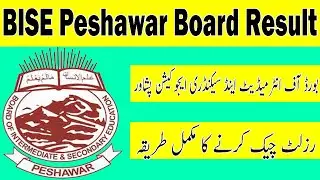 BISEP Supply Result 2022 Peshawar Board Matric & Inter