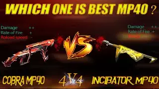 NEW COBRA MP40 Vs INCUBATOR GOLD MP40 💥4 VS 4 FT. ZADDYMAX AND KIlLA 🔥🔥