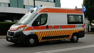 Ambulanza SUEM 118 Treviso [87] - Italian ambulance in emergency