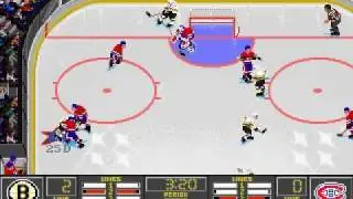 NHL 95 PC GAME: BOS-MTL (PART 2)