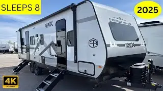 2025 Forest River IBEX 25RBH Travel Trailer Walkthrough &ndash; Bunks Outdoor Kitchen & More!