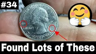 Lots of W Quarters Found - Quarter Hunt and Fill #34