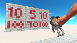 Punch the unit and hit the target - Animal Revolt Battle Simulator