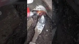 Petite soudure au plomb