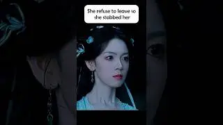 She refuse to leave so she stabbed her ||cdrama|| echoes of the self