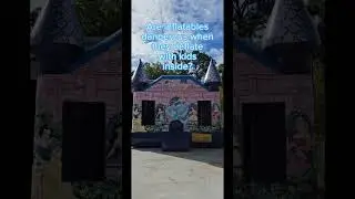 inflatables safe when blowers die? #party #safe #fail #dangerous #inflatable #bouncehouses