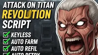 Lunarz Script | Attack on Titan Revolution | Keyless Auto Farm & More 