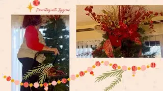 Decorate My Christmas Tree🎄+ Hobby Lobby, Dollar Tree Haul