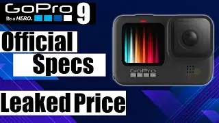 GoPro Hero 9 Black Leaked Price and Official Specs | it's amazing!