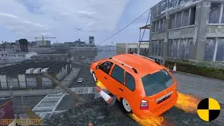 GTA 4 CRASH TESTING REAL CAR 395