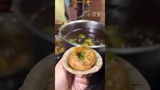 Golgappa lover 🤤❣️ | street food evening time #sorts #foodie #love #panipuri #golgappe #viral