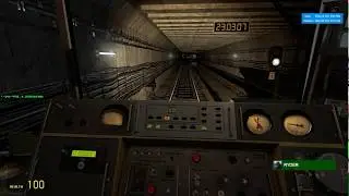 G.Mod-Metrostroi:И как это понимать?:о При въезде на станцию, внезапно-самовольно, сработали тормоза