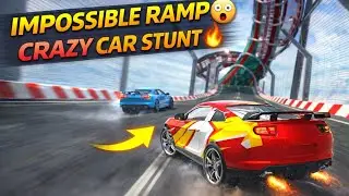 INSANE Car Stunt Racing on Impossible Mega Ramp 😱 | Extreme Speed Challenge