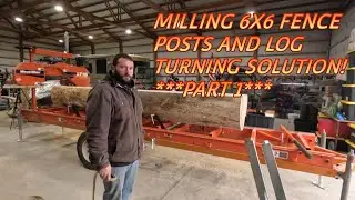 Milling Logs - Woodmizer LT15 Sawmill - PART 1