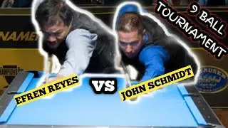 TRENDING US OPEN 9 BALL CHAMPIONSHIP | VIRAL EFREN REYES VS JOHN SCHMIDT