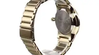 Armitron Men's 20 5011CHGP Multi Function Champagne Dial Gold Tone Bracelet Watch