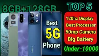 8GB+128GB | 120HZ Display| | 50MP Camera | Top 5 Best 5G Phone Undar 10000/- in 2026