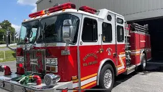 Damascus VFD Engine 132 (713B) 2002 E-One with Cummins Diesel Motor