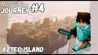 I built A Floating Aztec island in the sky in modded Minecraft Survival: My Building Journey [4]