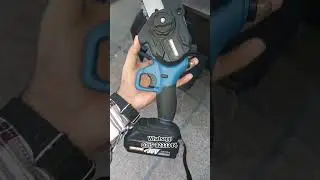Cordless Chainsaw machine Whatsapp for more details and order Delivery available all over Pakistan