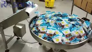 Candy weighing and packing machine system
