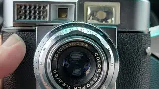 VOIGTLANDER VITOMATIC 2 a 1963 model 35mm  Ilford Delta 100