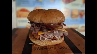 Sandwich Dad - How to make a Meat Mountain (Arby's 'Secret' Menu)