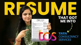 TCS Resume Format 2025 | Don't Miss This or Get Rejected!