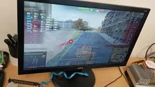 Intel Quad Q8200 + 4gb + GeForce 9600gt || Тест в World of Tanks на низких