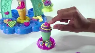 Play-Doh  Demo Video Swirl & Scoop Ice Cream Playset