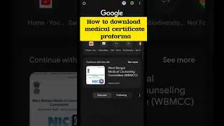 how to download neet medical certificate proforma #neet councelling and registration