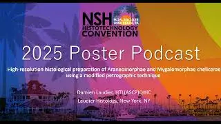 NSH Poster Podcast (2025): High-resolution histological preparation of Araneomorphae...