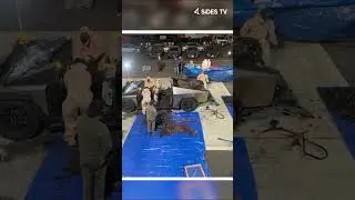Tesla' s Targeted with Molotovs, Musk Reacts | Tesla Cars Torched With Molotov Cocktails | 4Sides TV