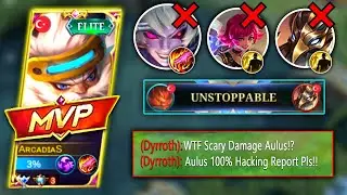 100% SCARY DAMAGE BUILD!!🔥 AULUS DOMINATES WHOLE JUNGLE AGAINST DYRROTH | AULUS BEST BUILD 2023