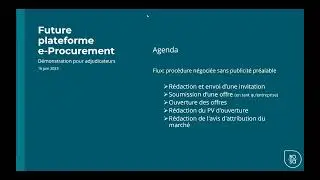 E-Procurement : procédure négociée sans publicité préalable (adjudicateur)
