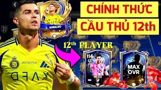 ✅️ CHÍNH THỨC!!! CHỦ NHÂN CỦA 30K GEM VÀ 117 TOTY ● RONALDO GÓP MẶT TRONG ĐỘI HÌNH UTOTY FC MOBILE