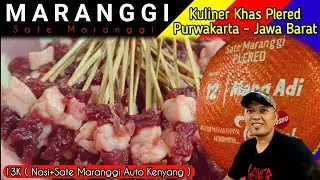 13K SUDAH BISA MAKAN SATE+NASI, Sate Maranggi Plered Purwakarta JABAR, Ide Usaha Modal Kecil Sukses
