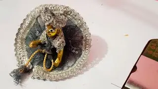 0,00,1 नंबर लड्डू गोपाल जी की पोशाक बनाना सीखे/small size laddu Gopal dress by housiethings#kanhaji
